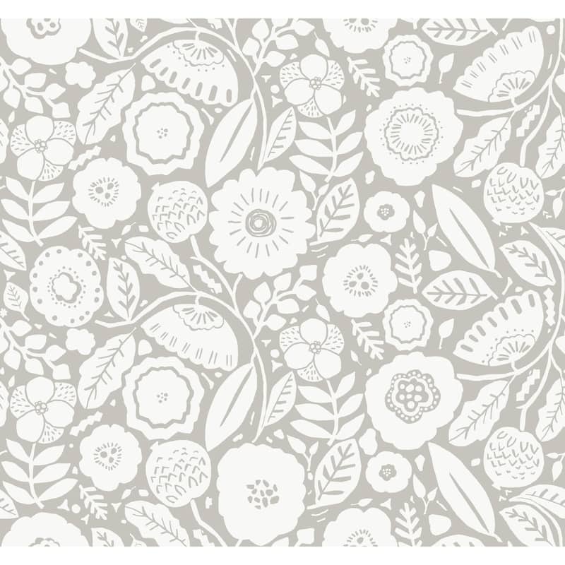Romainville Camille Blossom 27 In W X 27 Ft L Wallpaper