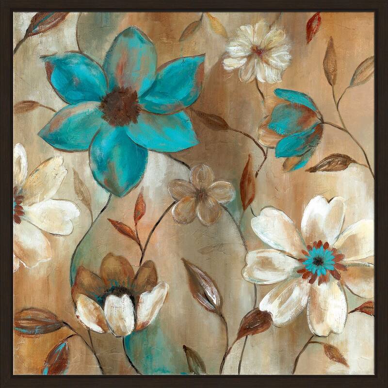 "Garden Glow II" by Carol Robinson Print on Floating Canvas