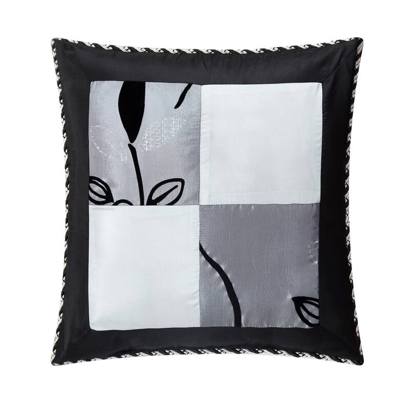 Nanshing Pandora Silver Leaf Pattern 7-Piece Comforter Set