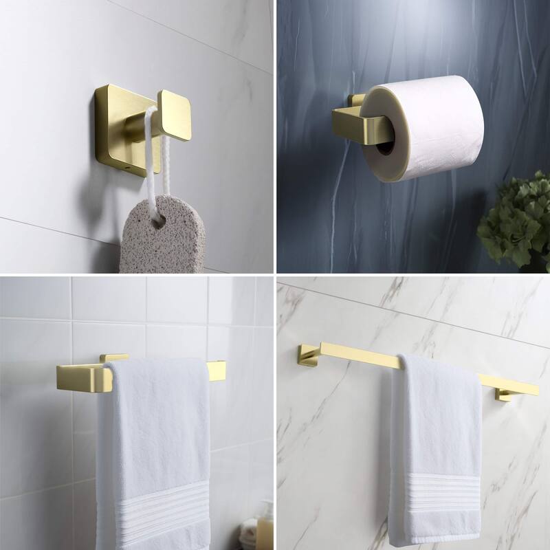 Blaze 4 Piece Bathroom Hardware Set