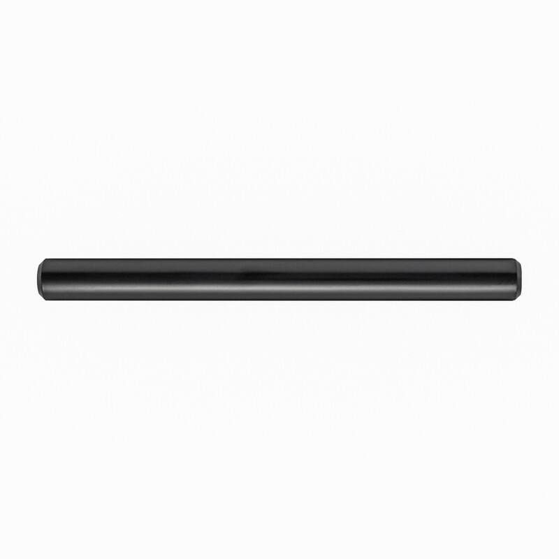 Utopia Alley Carli Cabinet Pull Handle, Brushed nickel/Matt Black 3", 5" and 12.5" Center to Center