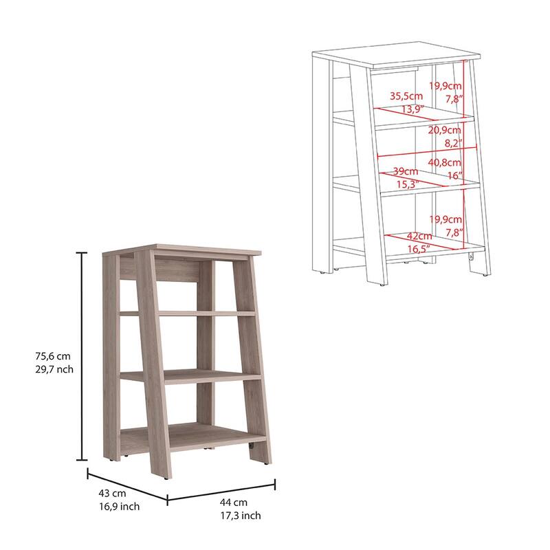 Bathroom Floor Cabinet, Bathroom Storage Cabinet Two Interior Shelves, Two Open Shelves, Single Door