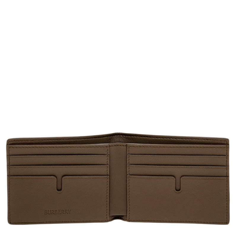 Burberry Men's Check Slim Bifold Wallet