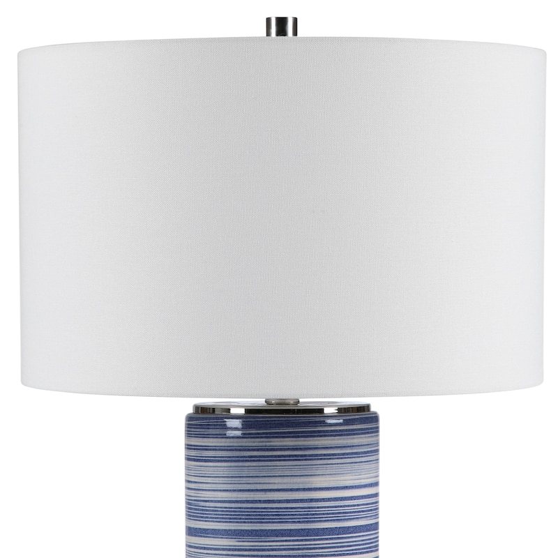 Uttermost Montauk Striped Table Lamp