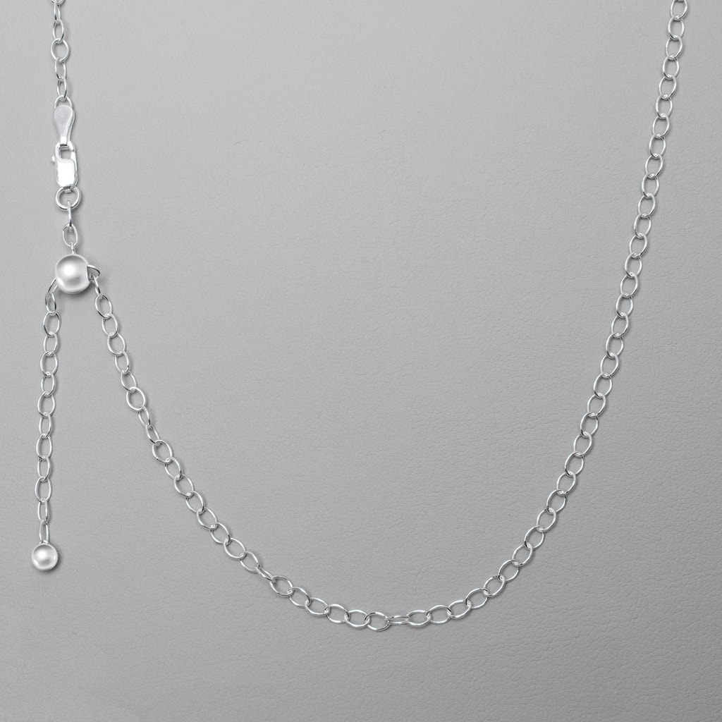 Victoria Townsend .925 Sterling Silver Adjustable Rolo Chain Necklace