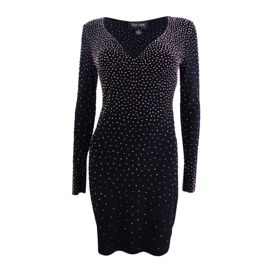 black xscape dress