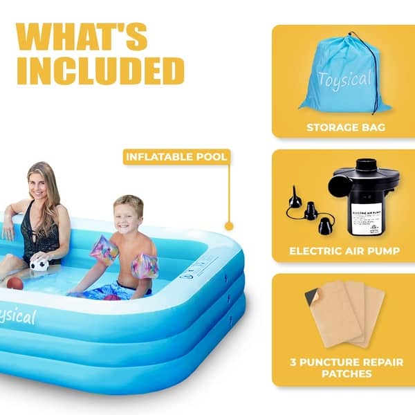 inflatable pools for kids with pump