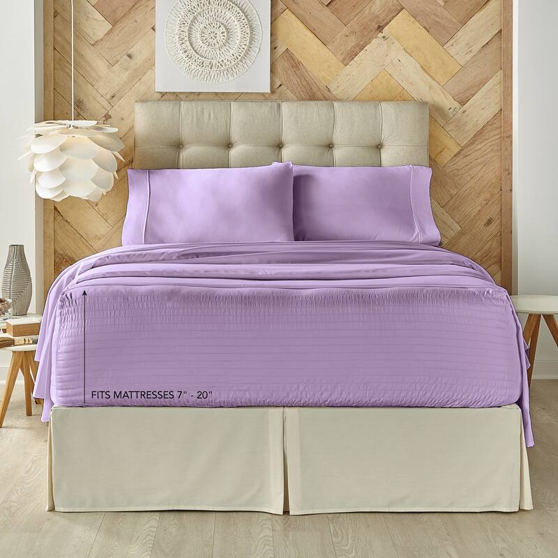 Five Queens Court Royal Fit 500 TC 4-pc. Bedsheet Set