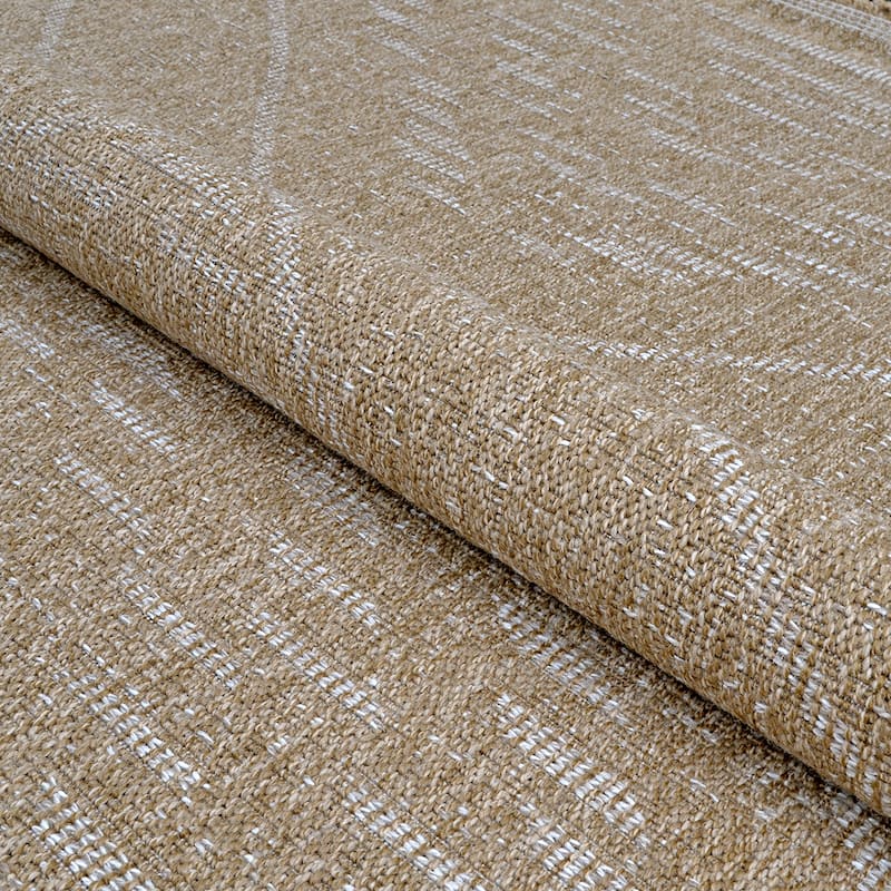 Dream Decor Rugs Triballe Flare Brown Indoor Outdoor Area Rug