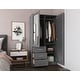 preview thumbnail 18 of 32, Palace Imports 100% Solid Wood Metro Wardrobe Armoire with Solid Wood or Mirrored Doors