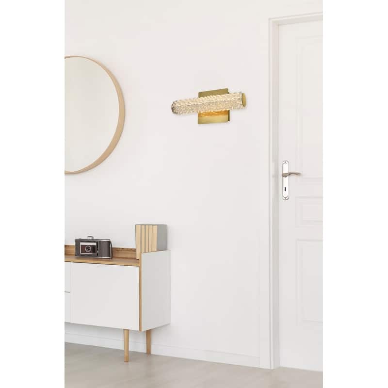 Elegant Lighting 3800W12 Bowen 6" Tall LED Wall Sconce - 12" Wide
