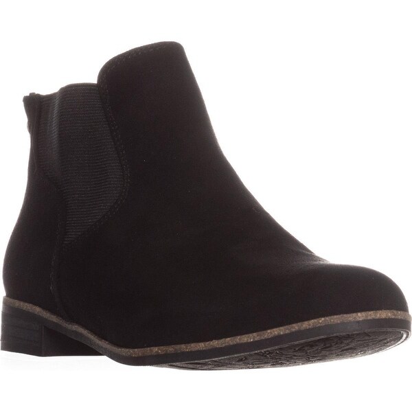 dr scholl's black ankle boots