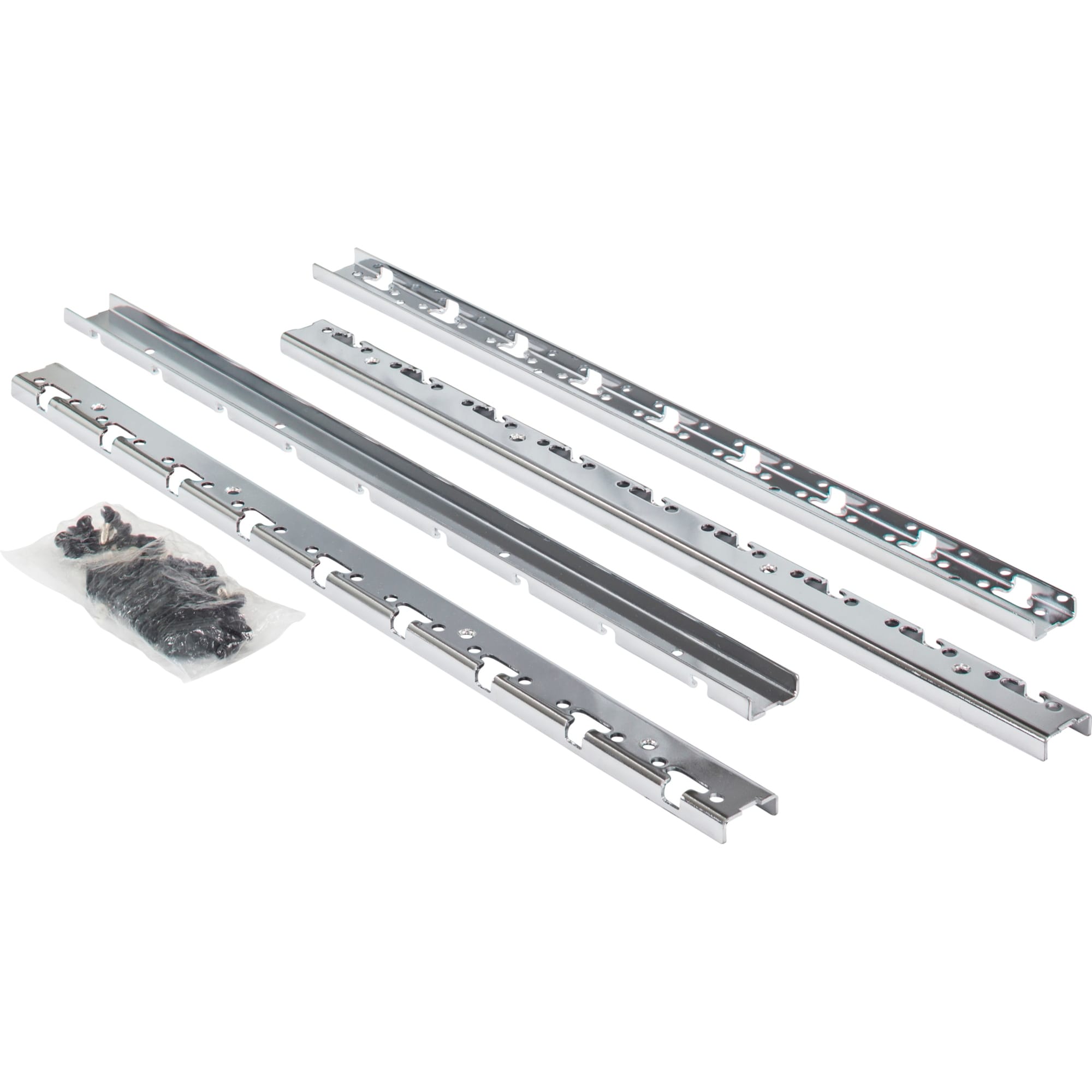 Hardware Resources 21-1/2" Cabinet Shelf Rail Pilaster Kit