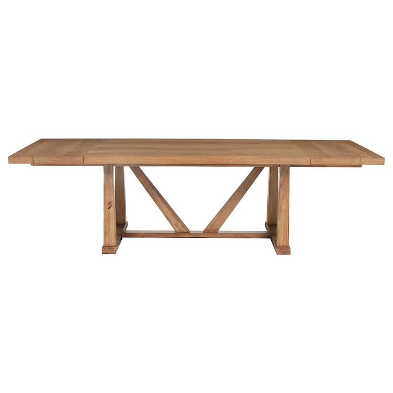 Middleton Extension Leaf Dining Set Brown and Black