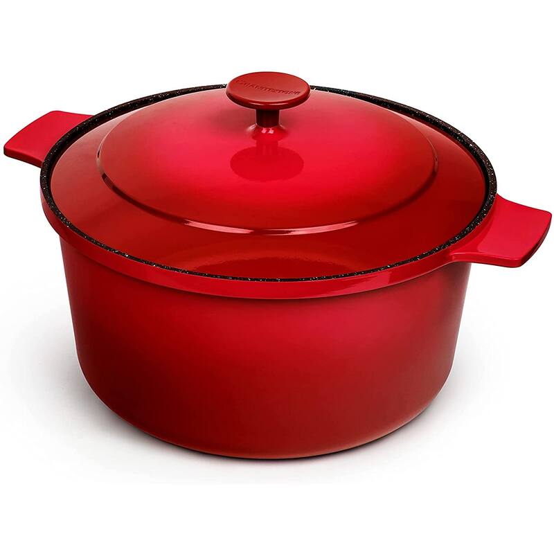 Granitestone Dutch Oven 5 Qt Nonstick Cooking Pot With Lid