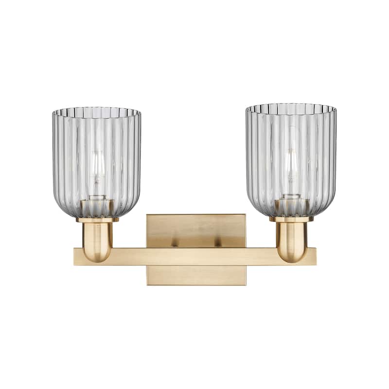 Innovations Lighting Downtown Urban - Bridal Veil - 2 Light 16" Bath Vanity Ligh