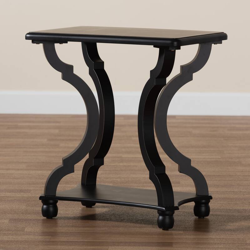 Cianna Classic and Traditional Wood End Table
