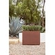 preview thumbnail 18 of 31, Corten Steel Span Planter