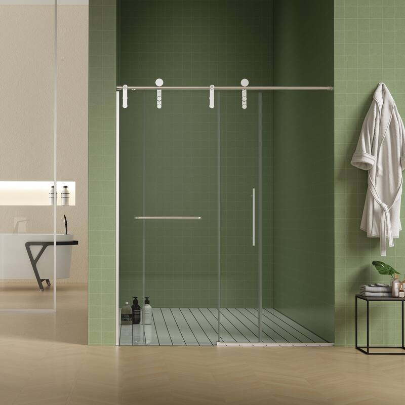 Frameless Shower Door, Sliding Shower Door