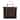 Achla Designs Suede Log Carrier w/Handles, 28 Inch Long, Dark Brown