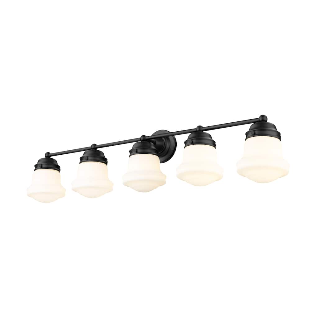 Z-Lite Vaughn 5 Light 41" Wide Bathroom Vanity Light with Frosted