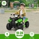 preview thumbnail 28 of 48, Costway 6V Kids ATV Quad Electric Ride On Car Toy Toddler with LED - See details