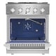 preview thumbnail 7 of 7, Empava 30 in. 4.2 cu. ft. Slide-in Gas Range with 4 Sealed Burners - 30"