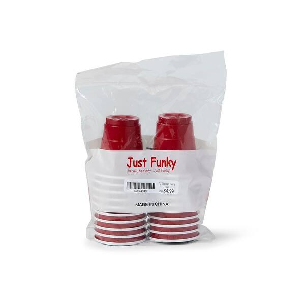20 Pack Shot Glasses - 1.5 oz Acrylic Party Cup - Red Plastic Shot Glass -  Multi - Bed Bath & Beyond - 31412352