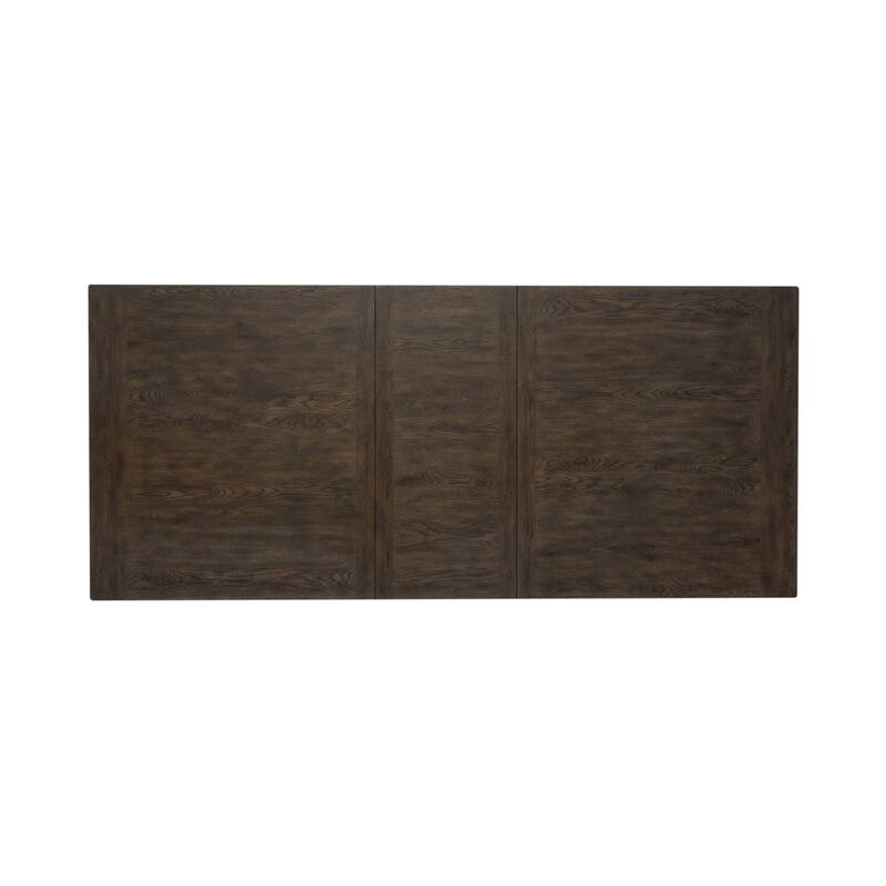 Midland Falls Rustic Brown Rectangular Leg Table