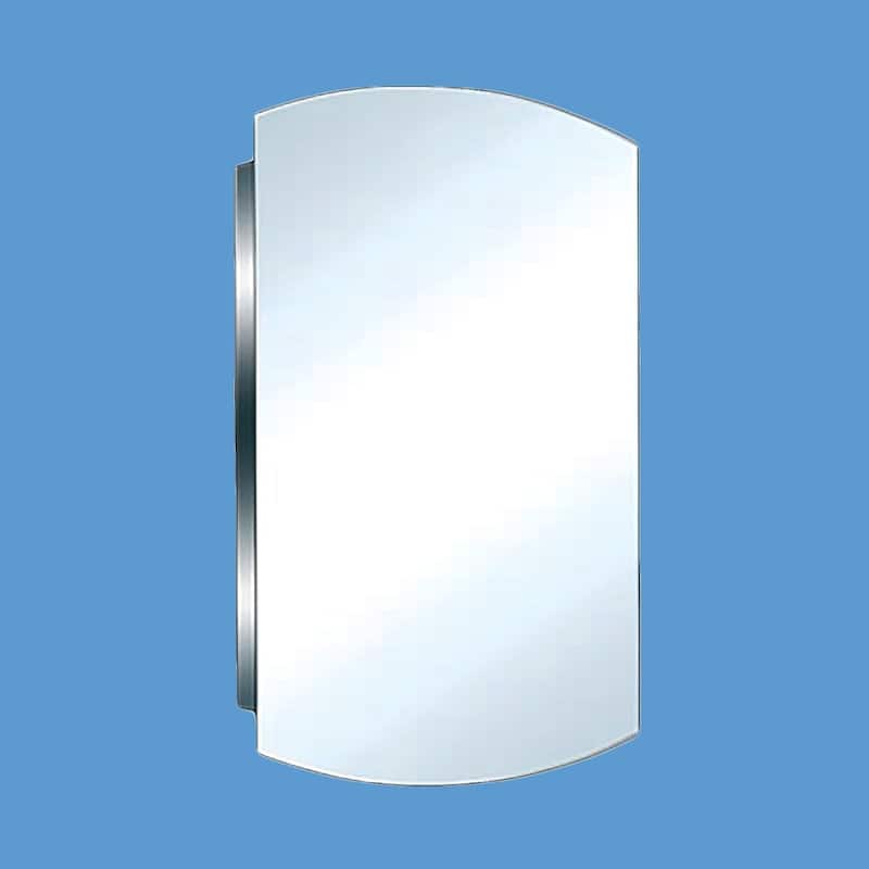 Stainless Steel Medicine Cabinet with Mirror 24" x 16" Triple Shelf Medicine Cabinet with Mounting Hardware
