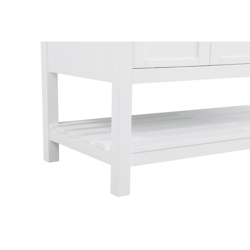 Elegant Lighting VF16454D Theo 54" Free Standing Double Basin Vanity