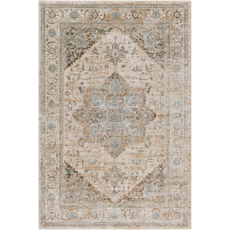 Livabliss Traditional Brunswick Medallion Area Rug