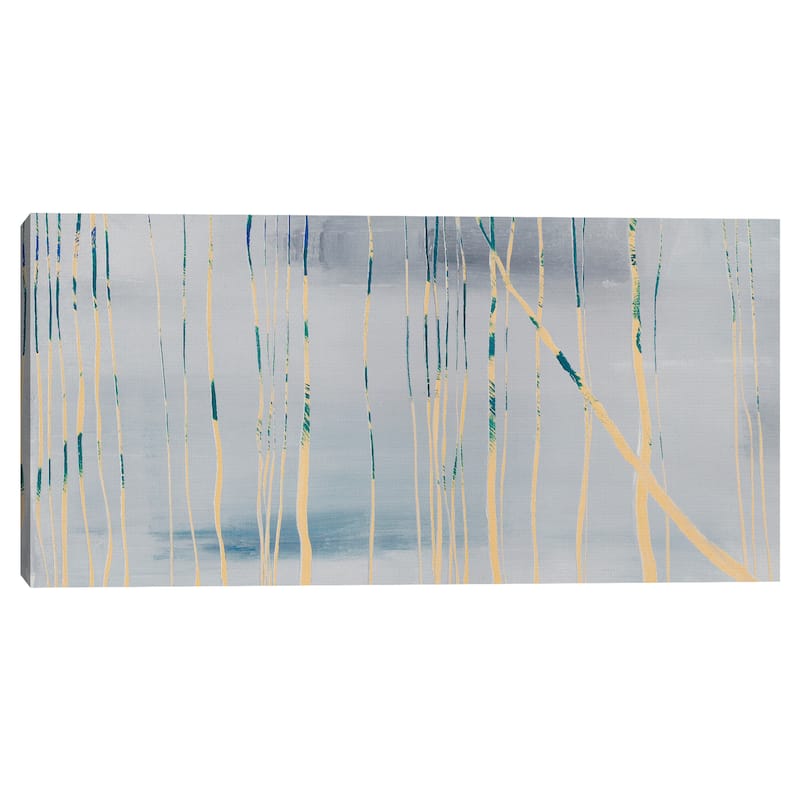 Birches by John Burrows Canvas Art Print