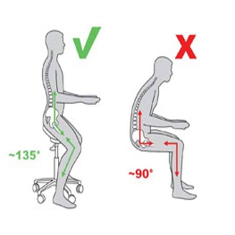 Adjustable Saddle Stool Tilt Backless Chair With Wheels Salon Dental Hygienist Rolling Dentist Clinical Hospital Lab Exam