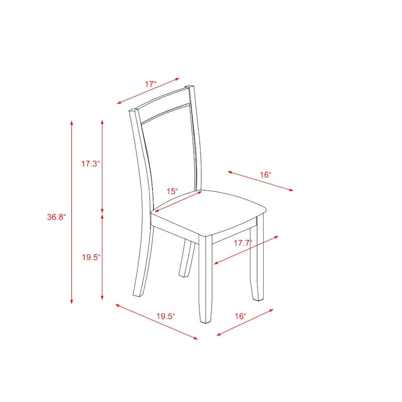 East West Furniture Kitchen Table Set- a Dining Table & Shitake Linen Fabric Parsons Chairs, Wire Brushed Black.(Pieces Options)