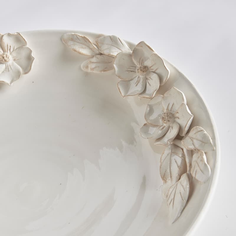 Fiori Decorative Footed Bowl