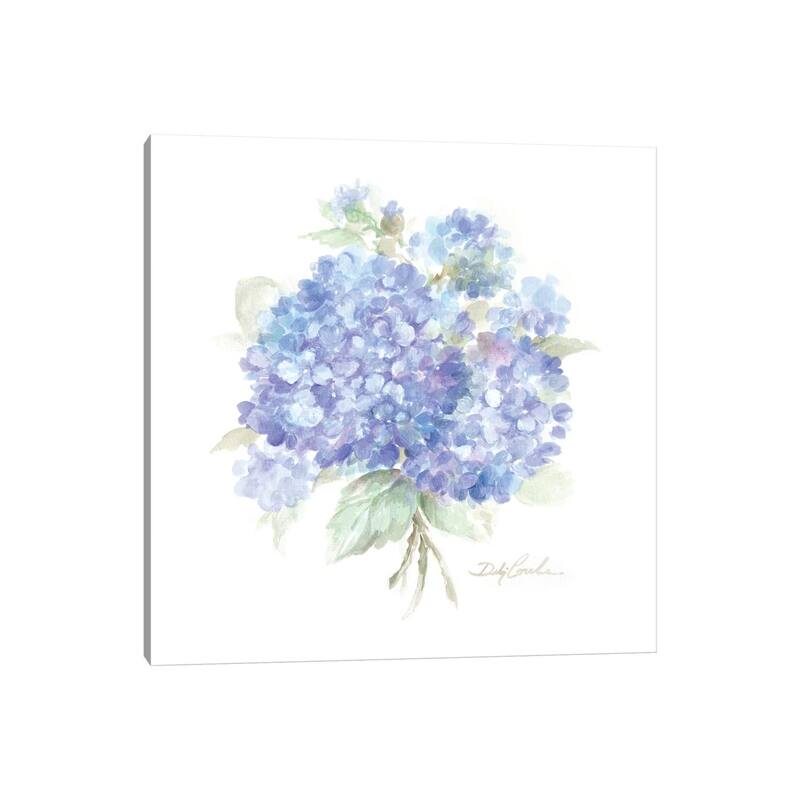 iCanvas "Hydrangeas I" by Debi Coules Canvas Print