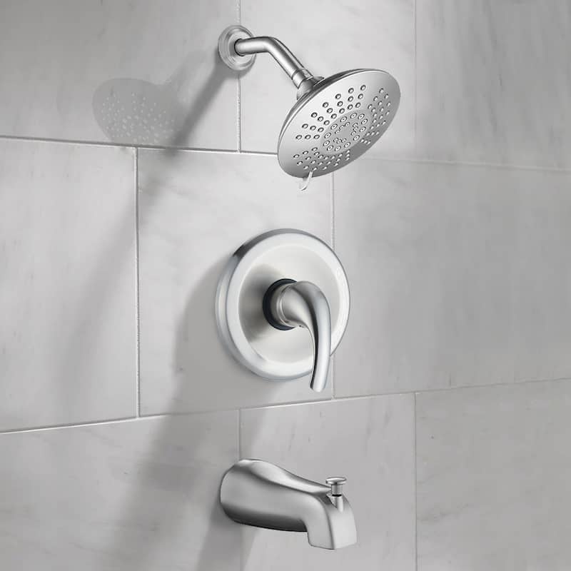 PROOX Shower Faucet Set with Tub Spout Shower Tub Kit(Valve Included)