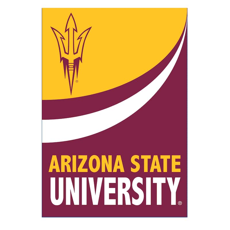 Arizona State University Burlap Flag Garden Size