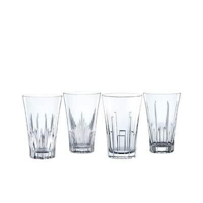 Nachtmann Set of 4 Classix Long Drink Glasses - 14.25 oz.