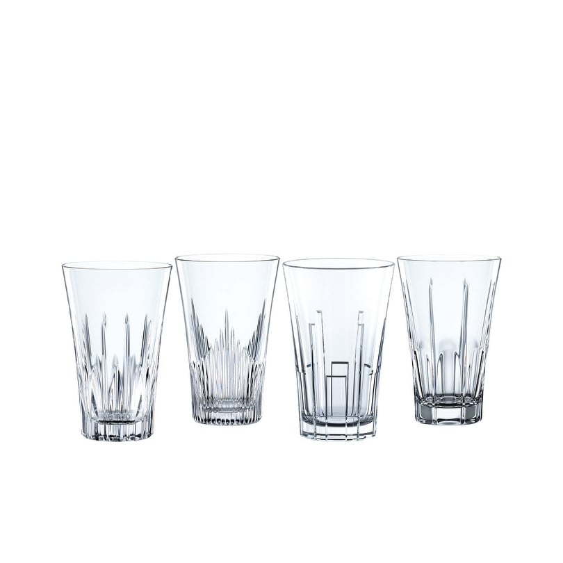 Nachtmann Set of 4 Classix Long Drink Glasses - 14.25 oz.