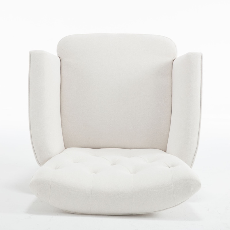 29.13" Linen Upholstered Arm Chair