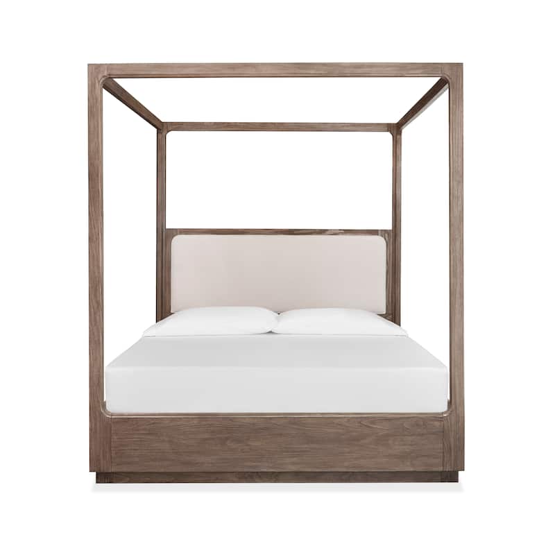 Magnussen Home Westbourne Dark Umber Upholstered Poster Bed