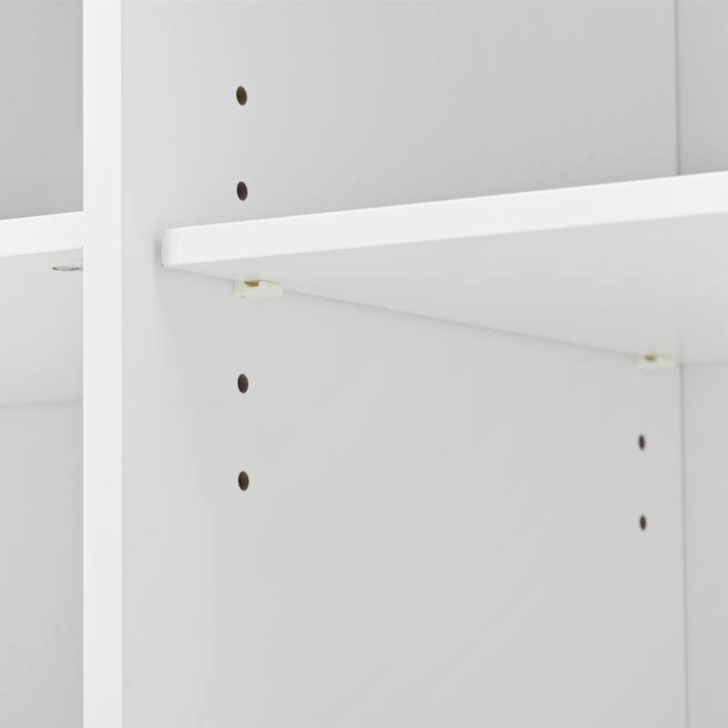 39.80'' Rubber wood Kitchen Island with Power Outlet, Drop Leaf, Adjustable Shelf and 2 Drawers - 39.8'' x 29.33'' x 33.7''