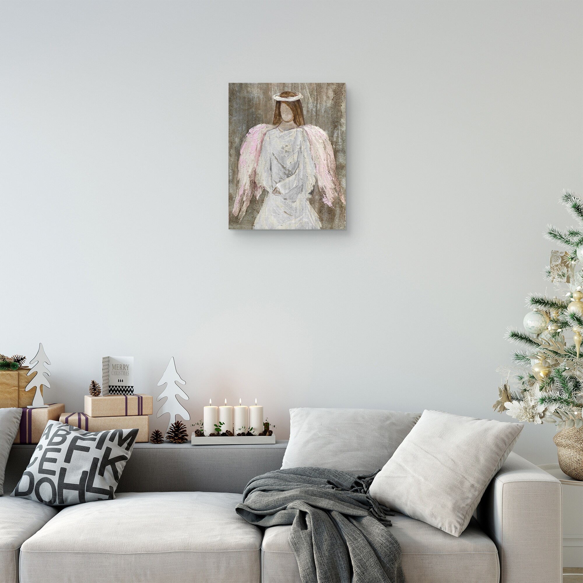 Rustic Angel II by Donna Brooks Cnvs Art - Overstock - 32325288