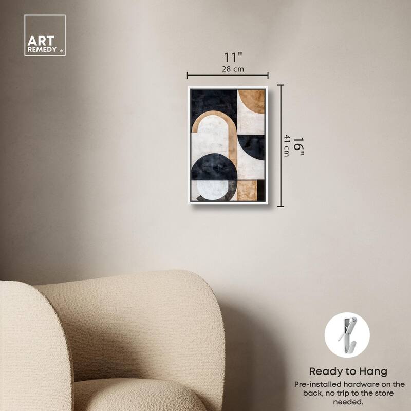 Arching Forms I Canvas by Art Remedy