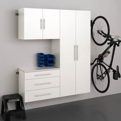 Prepac HangUps 60-inch Storage Cabinet Set B - 3-pc - 60" W x 72" H x 16" D