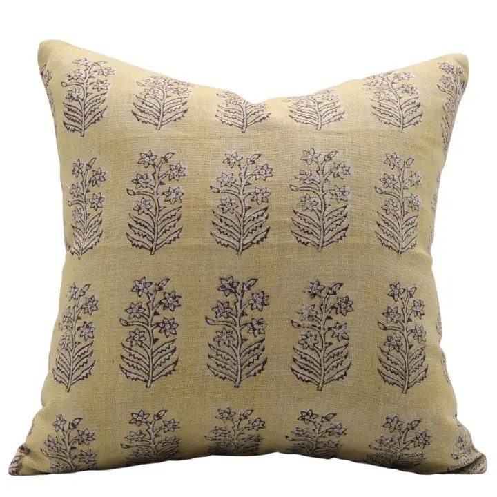 Bedroom Decor Pure Linen Cushion Cover - Indradhanush