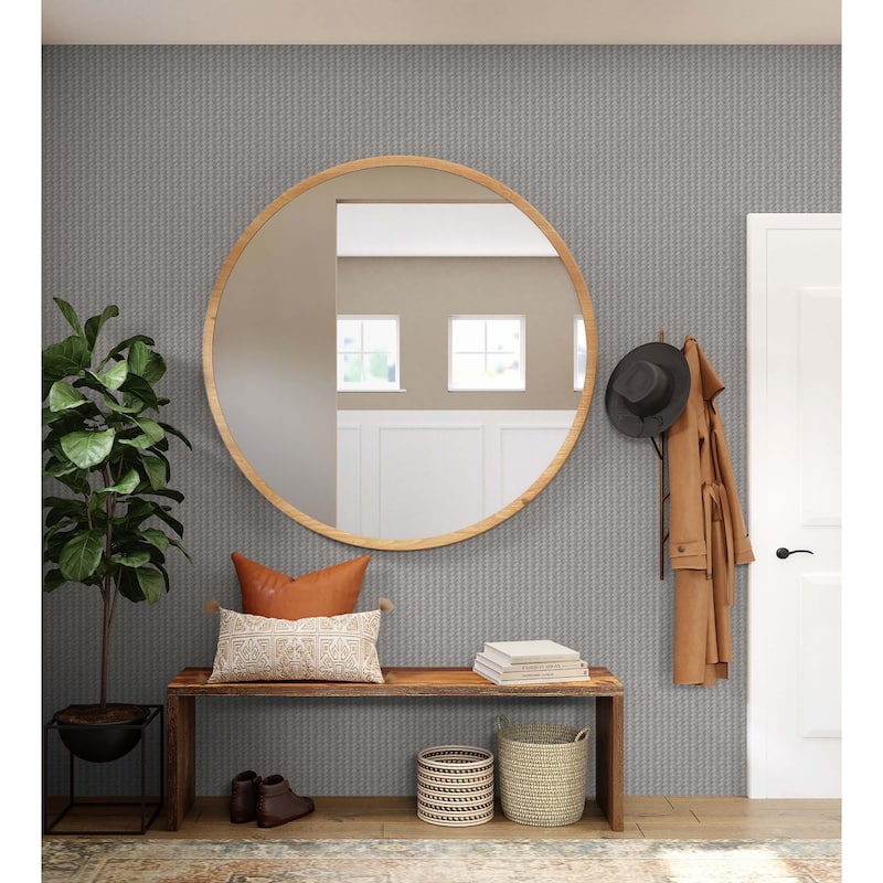 Seabrook Designs Eden Weave Unpasted Wallpaper