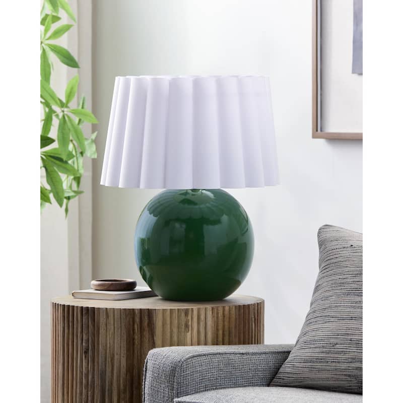 Livabliss Stellar Traditional Accent Table Lamp - Green